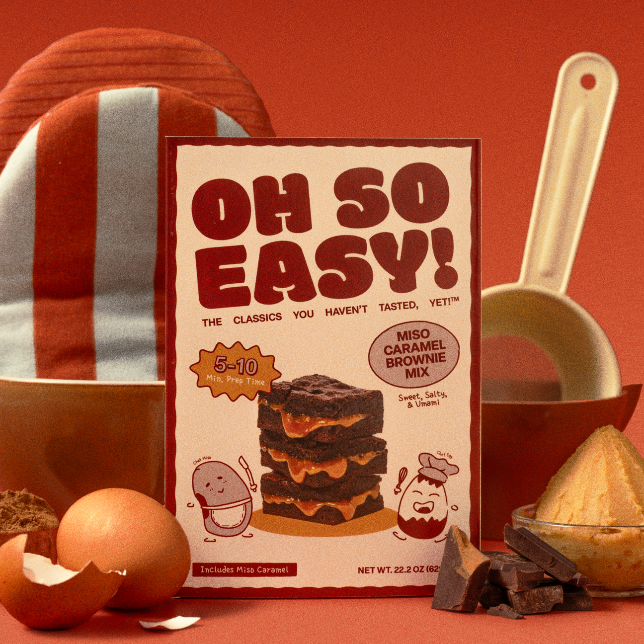 Miso Caramel Brownie Baking Mix